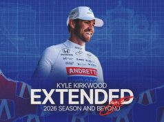 इंडीकार के काइल किर्कवुड ने एंड्रेटी ग्लोबल के साथ अनुबंध विस्तार पर हस्ताक्षर किए