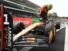 साओ पाउलो में 2025 एफ1 ब्राज़ीलियाई ग्रां प्री स्प्रिंट के लिए ग्रिड शुरू करना