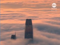 देखें: हवाई फुटेज से पता चलता है कि सैन फ्रांसिस्को कोहरे में डूबा हुआ है