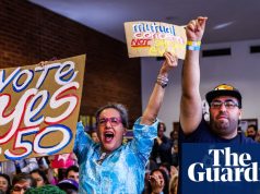 प्रस्ताव 50: कैलिफ़ोर्नियावासियों ने पुनर्वितरण उपाय पारित किया जो डेमोक्रेट्स को पांच सदन सीटों तक पहुंचने में मदद करता है | कैलिफोर्निया