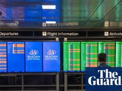 शॉन डफी की चेतावनी के कारण उड़ान रद्दीकरण में वृद्धि हुई है, यात्रा कम होकर ‘ट्रिकल’ हो सकती है | अमेरिकी संघीय सरकार शटडाउन 2025