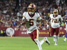 जेडन डेनियल की चोट कमांडर्स क्यूबी के खिलाफ एक और हिप-ड्रॉप टैकल पर आई