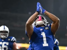 क्या जोश डाउंस आज खेल रहा है? नए नंबर के साथ कोल्ट्स का WR सप्ताह 10 बनाम फाल्कन्स में धीमी शुरुआत करता है