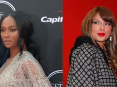 कायला निकोल उस वायरल हेलोवीन पोशाक के बारे में बताती हैं जो कथित तौर पर टेलर स्विफ्ट की छाया में थी