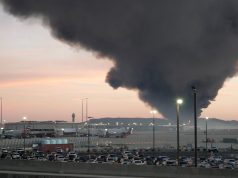 लुइसविले हवाईअड्डे से प्रस्थान करने के बाद यूपीएस विमान दुर्घटनाग्रस्त, आश्रय-स्थान जारी किया गया: अधिकारी