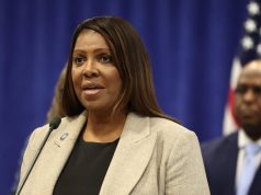 लेटिटिया जेम्स ने न्यायाधीश से बंधक धोखाधड़ी मामले को खारिज करने के लिए कहा, इसे प्रतिशोधपूर्ण और ट्रम्प की “शत्रुता” से प्रेरित बताया।