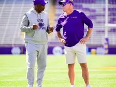 फ्रैंक विल्सन कौन है? ब्रायन केली की जगह लेने वाले एलएसयू के अंतरिम मुख्य कोच से मिलें