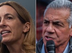 सर्वेक्षणों से पता चलता है कि न्यू जर्सी के गवर्नर पद की दौड़ कड़ी होने के कारण डेमोक्रेट शेरिल ने सियाटारेली पर बढ़त बना ली है