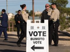 नवंबर के चुनावों के लिए ‘अत्यधिक अस्थिर’ ख़तरे का परिदृश्य, नए आकलन से पता चला